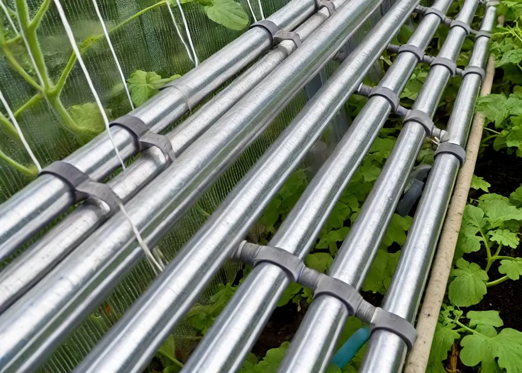 Greenhouse tubular heating system